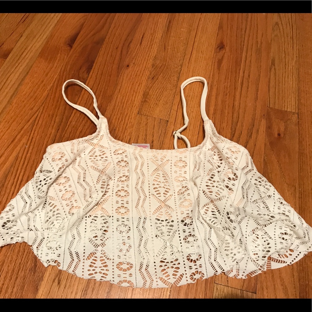 Off-white bikini top